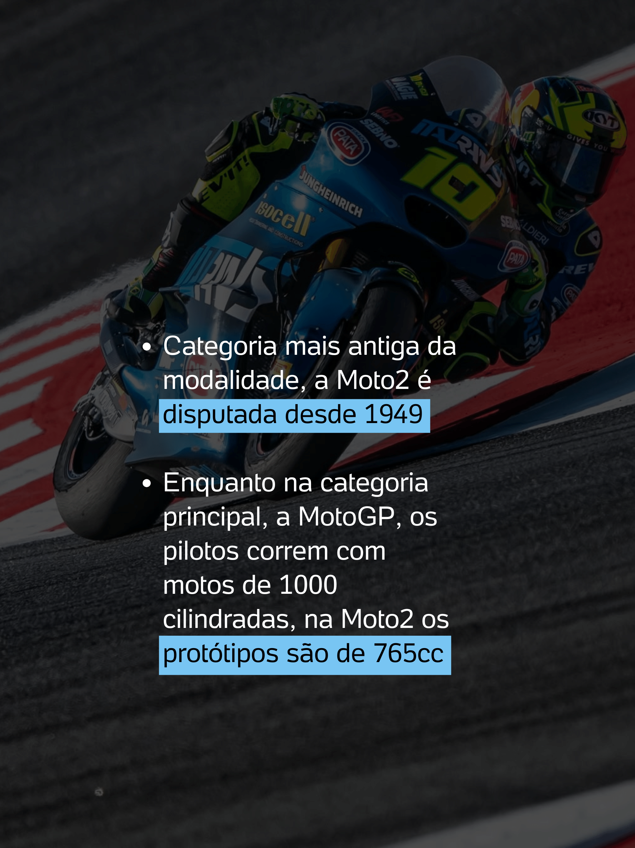 Pg 5 - Quem é Diogo Moreira, 1º brasileiro campeão da Moto2 - Novo - undefined