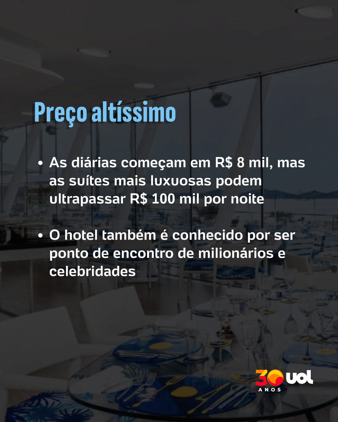 Burj Al Arab, hotel 7 estrelas de Dubai, fechará para reforma  - undefined