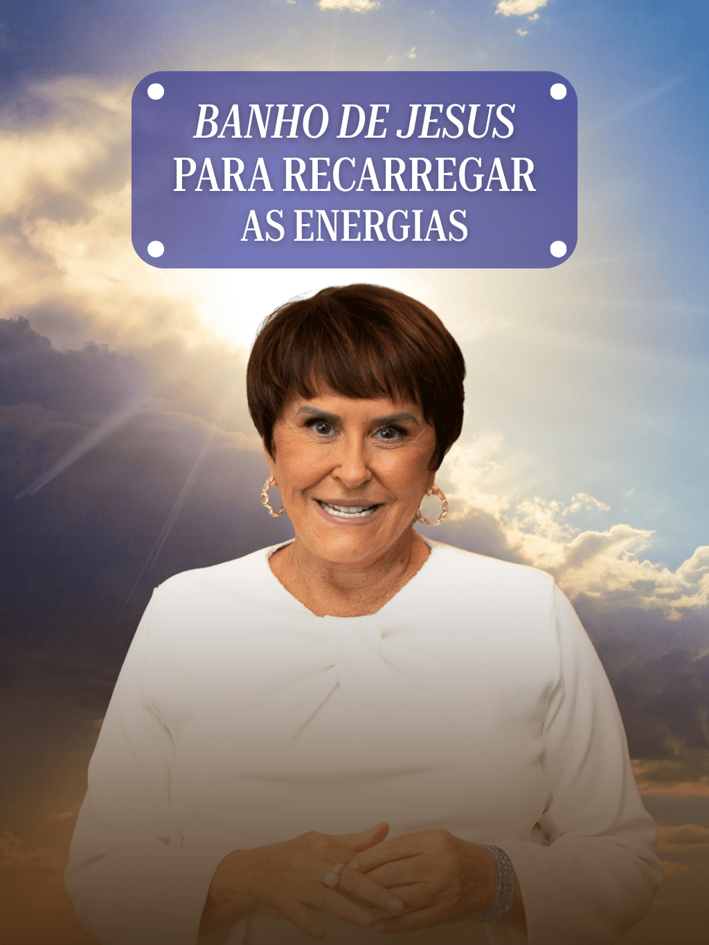 BANHO DE JESUS PARA RECARREGAR AS ENERGIAS