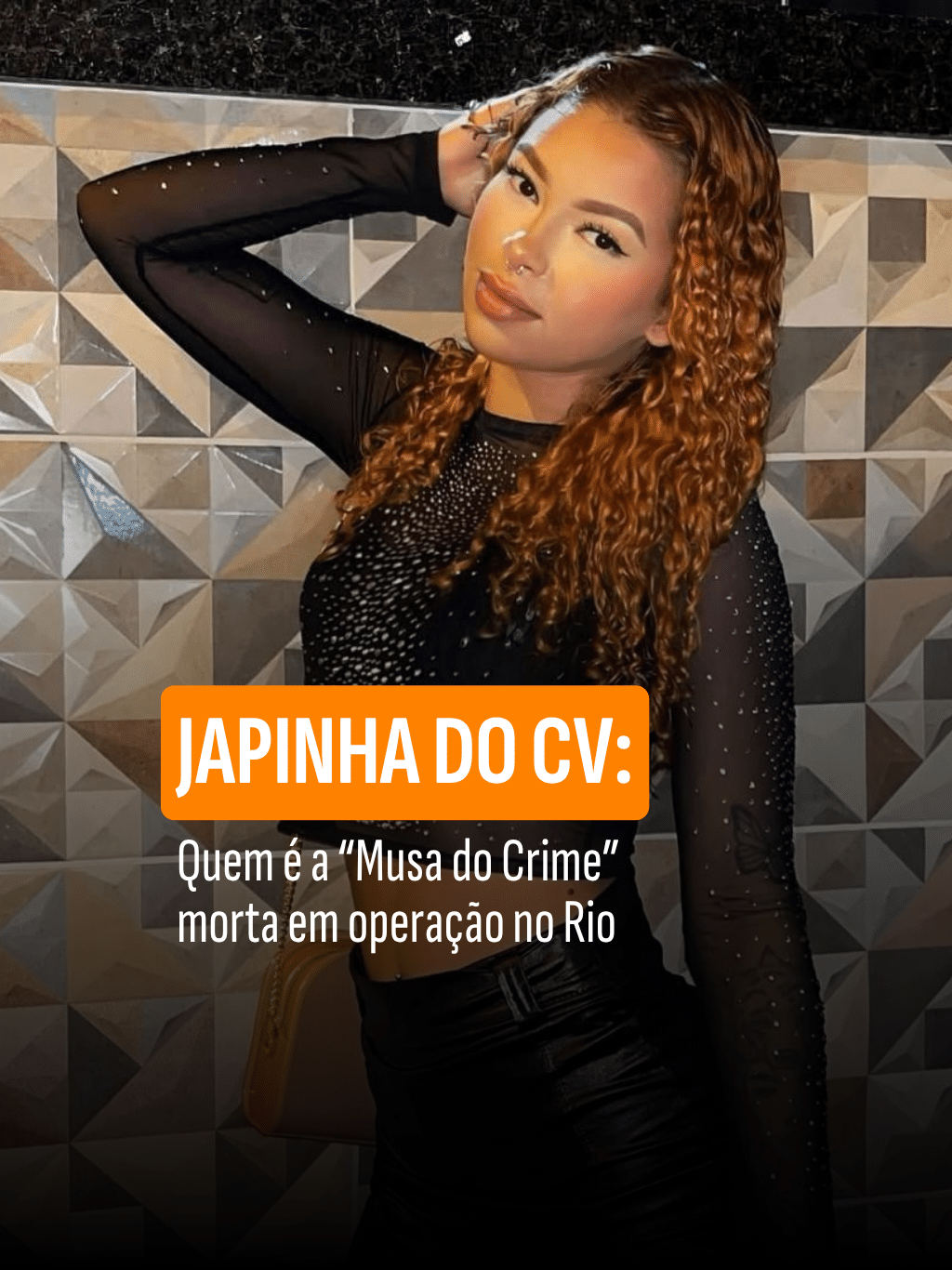 Japinha do CV: quem é a Musa do Crime morta em operação no Rio