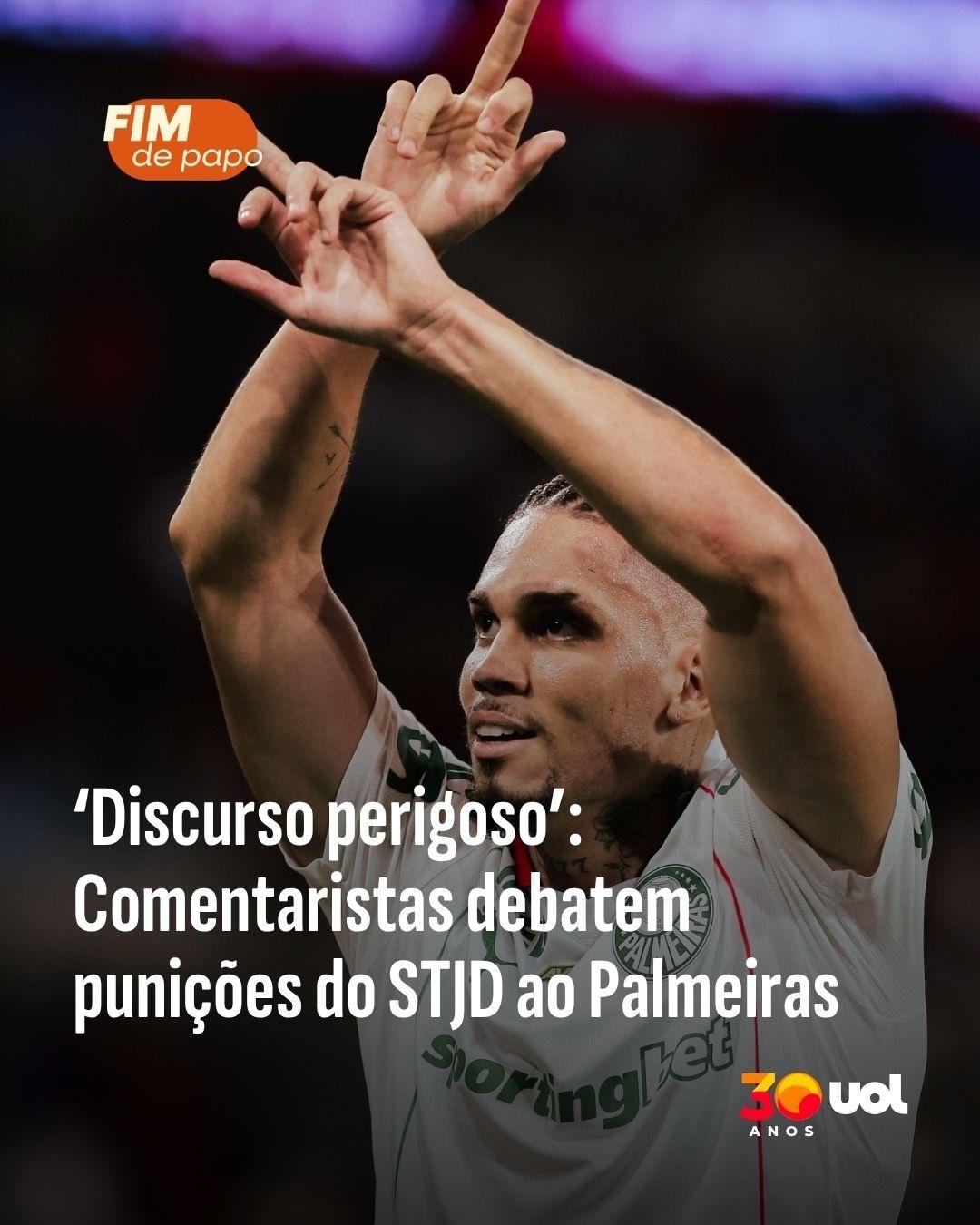 Punições do STJD ao Palmeiras e o elo com o "discurso perigoso" debatido por especialistas.