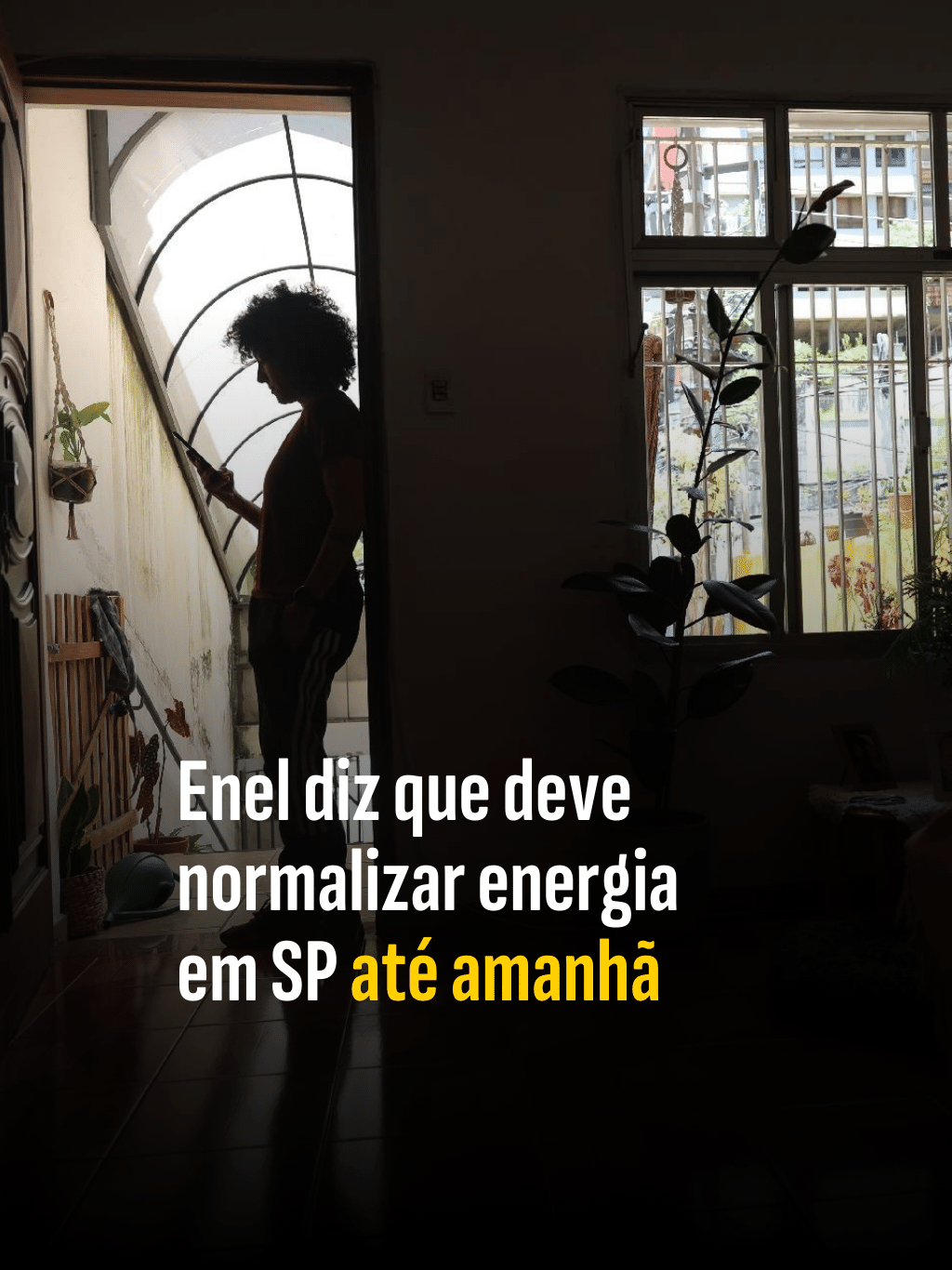 Normalizar Enel diz que deve normalizar energia em SP até amanhã