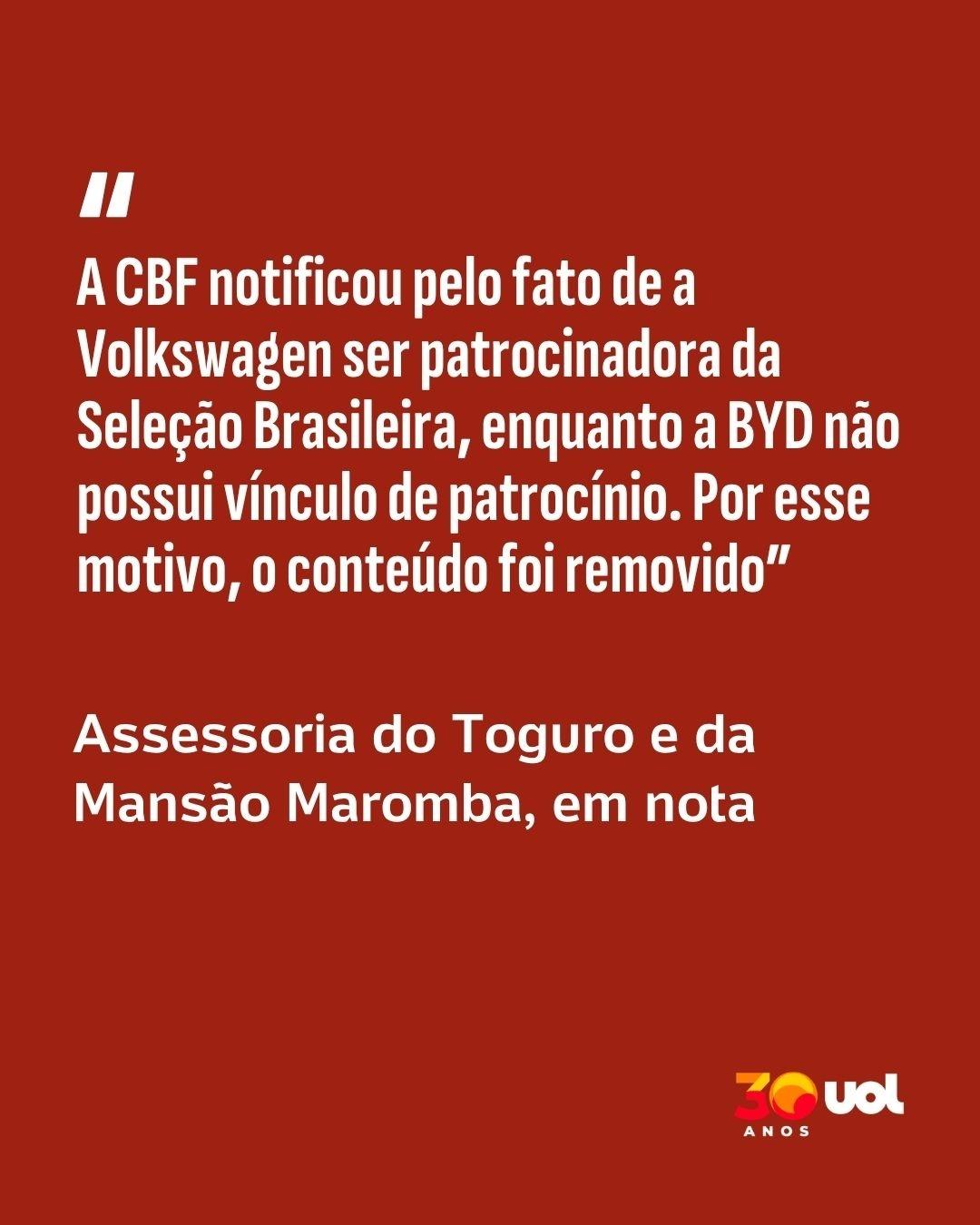 Pegou o carro errado? ?Carona? de Toguro a Ancelloti gera crise com CBF e BYD - 5 - undefined