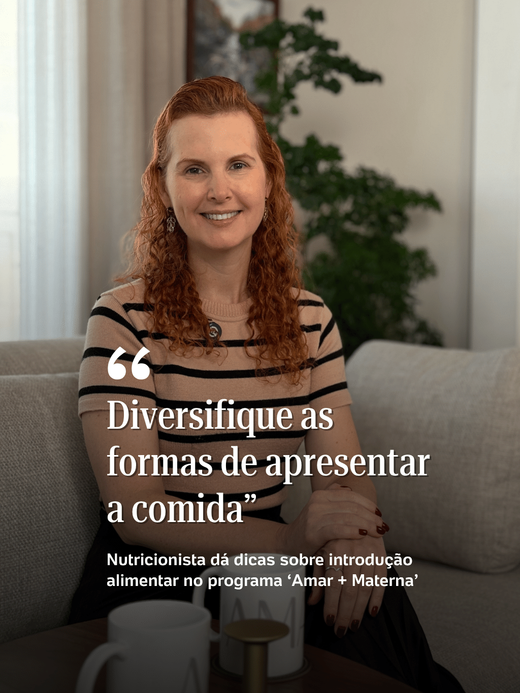 "Diversifique as formas de apresentar a comida": nutricionista dá dicas de introdução alimentar