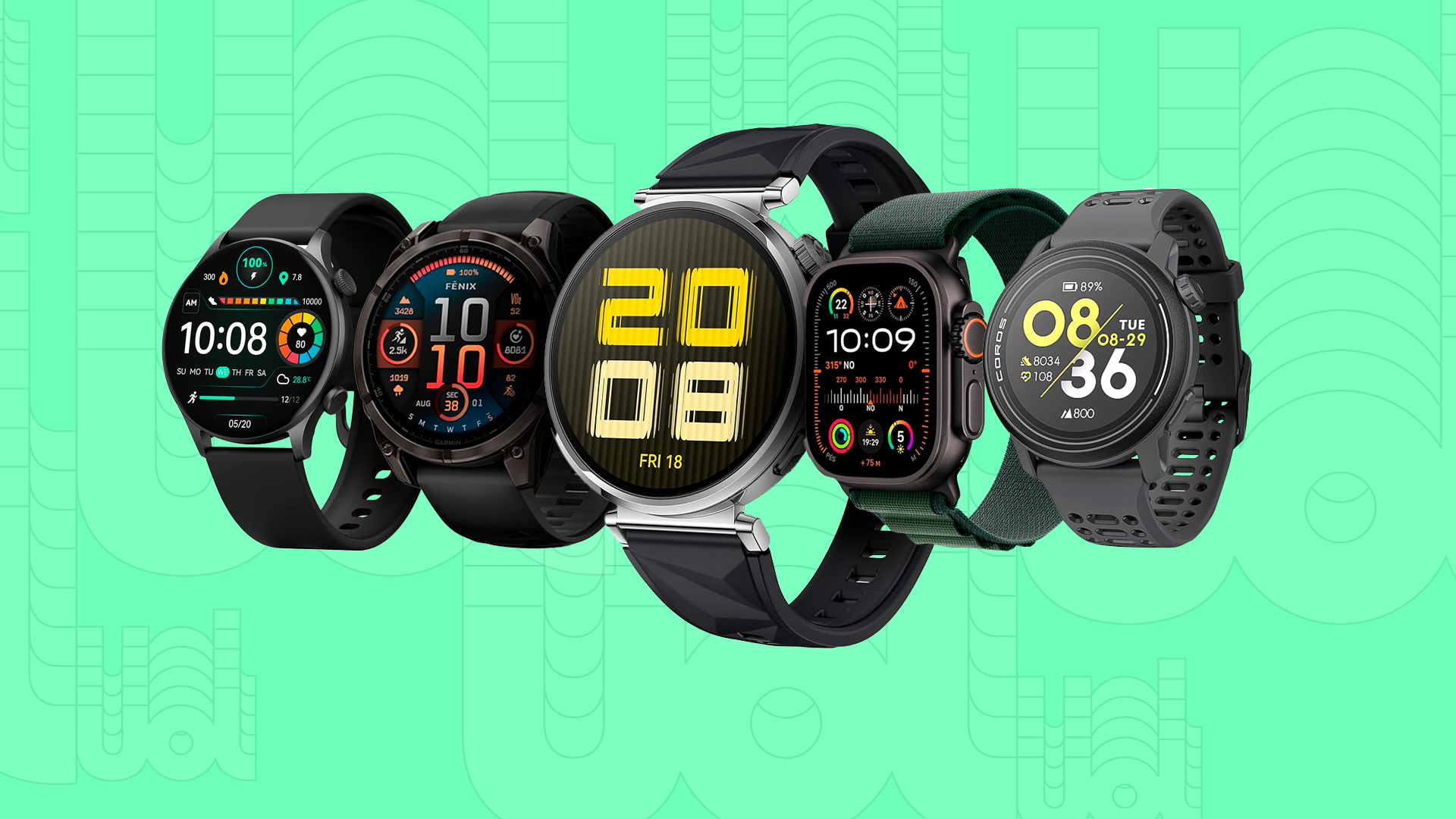 Ranking: conheça os melhores smartwatches para corrida, dia a dia e mais
