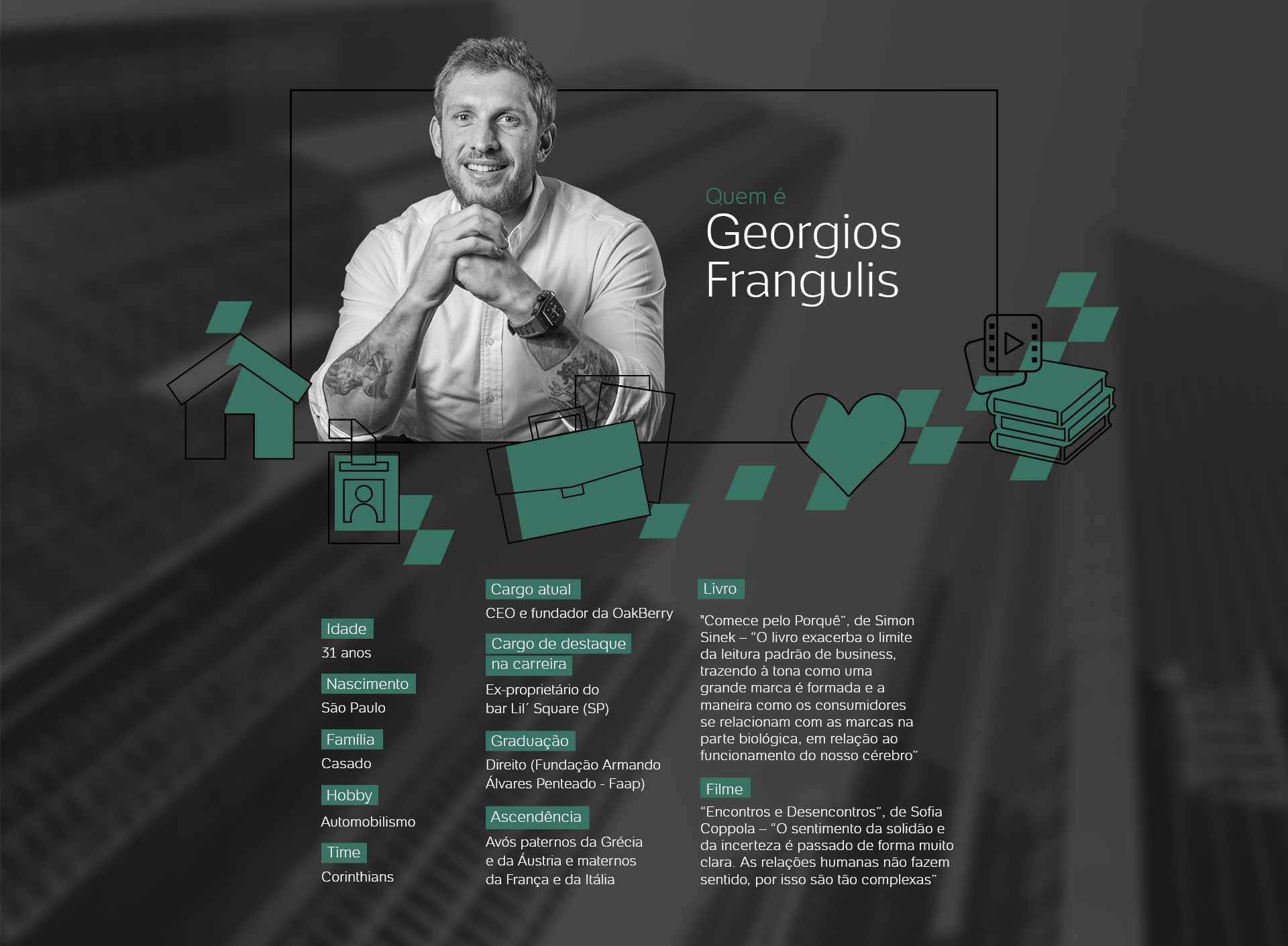 Georgios Frangulis, da OakBerry: Franqueado brasileiro age como