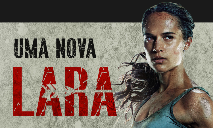 Alicia Vikander abre o livro sobre o novo filme Tomb Raider