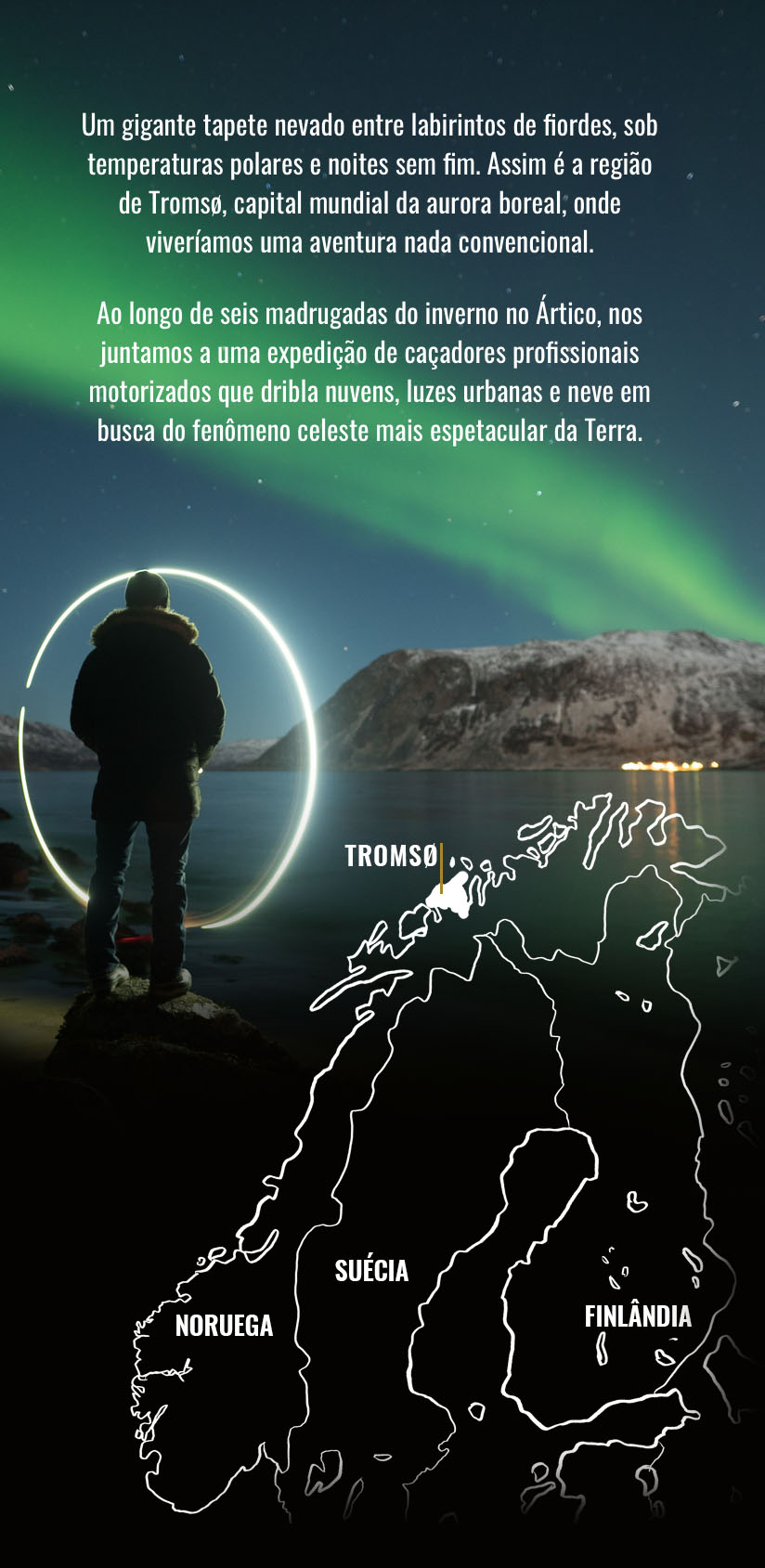 aurora boreal noruega - Blog Vida ao ar livre