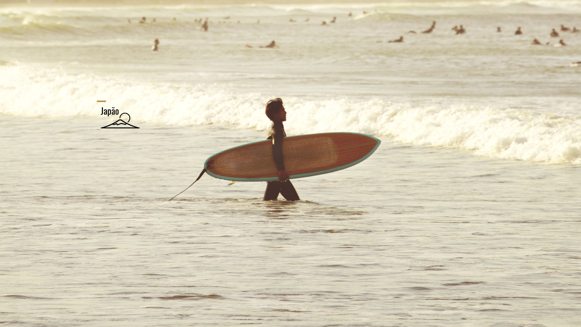 Surf clássico: * verão infinito * filme de arte japonês impressão