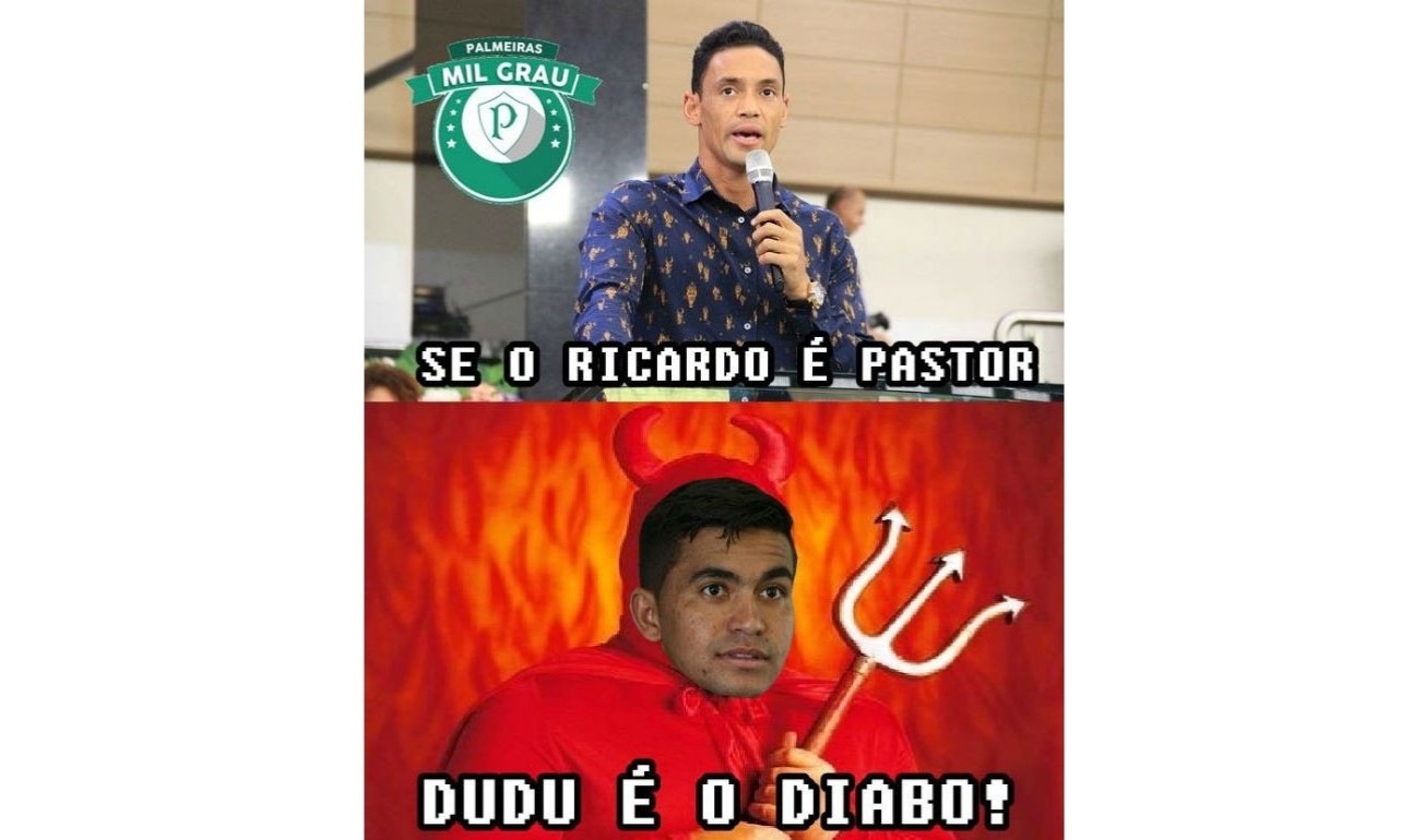 Ricardo Oliveira não escapa de zoações após título do Palmeiras; veja memes - Reprodução
