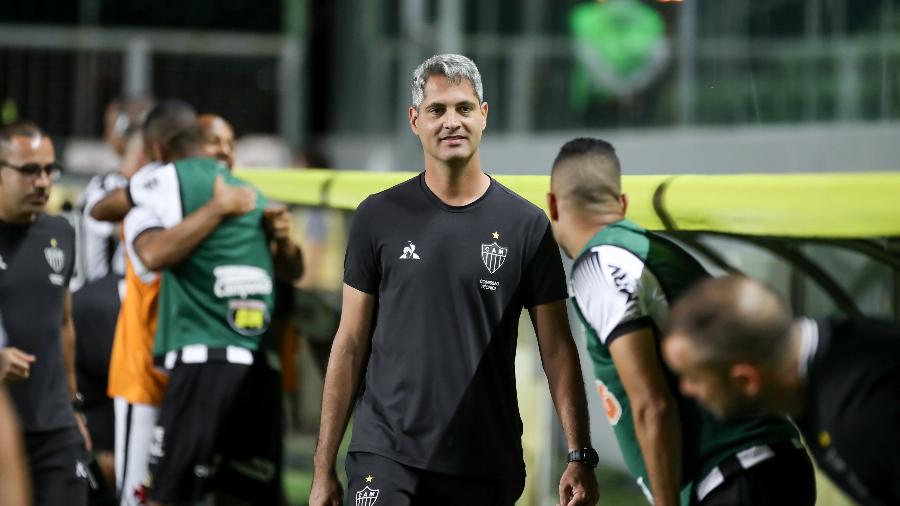 Rodrigo Santana, treinador do Atlético-MG, vive momento conturbado na temporada  - Bruno Cantini/Divulgação/Atlético-MG