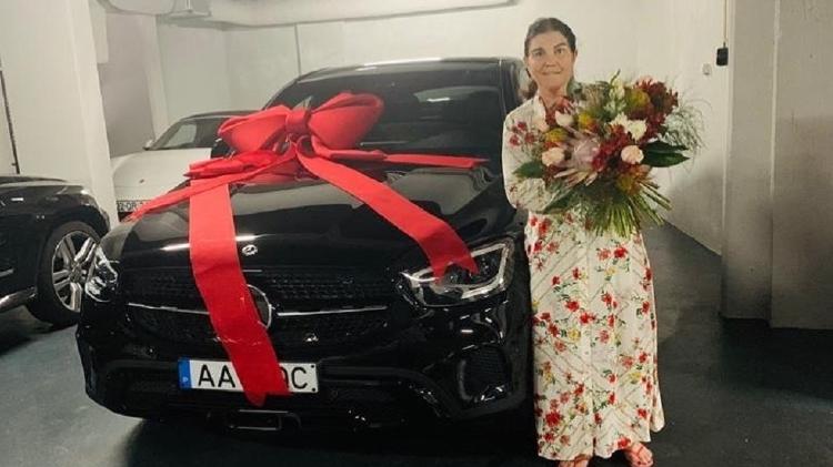 Carro da mãe de Cristiano Ronaldo - Reprodução/Instagram - Reprodução/Instagram