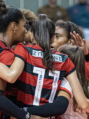 Equipe do Flamengo de vôlei tem patrocínio da TIM - Paula Reis/Flamengo - Paula Reis/Flamengo