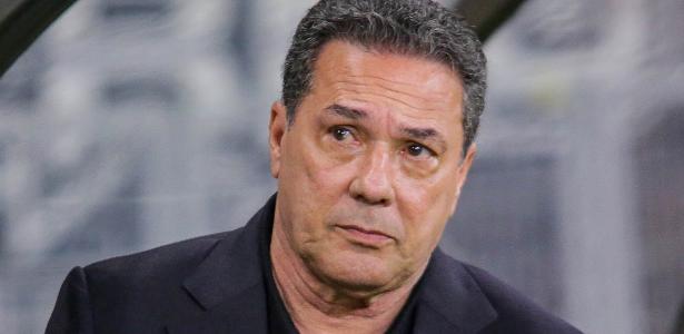 Vanderlei Luxemburgo durante Corinthians x Atlético-MG