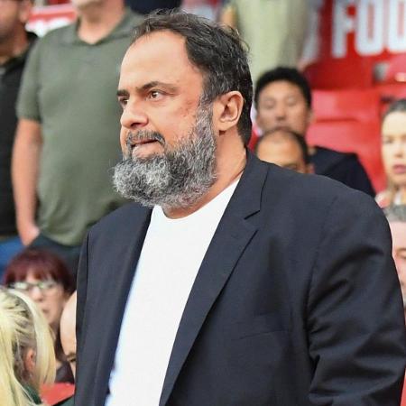 Evangelos Marinakis, dono do Nottingham Forest e do Olympiacos - Getty Images