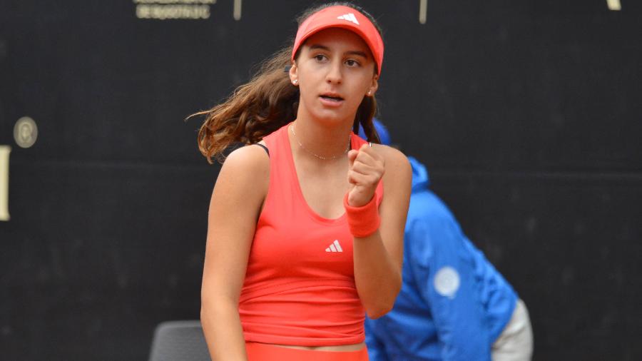Julieta Pareja no WTA 250 de Bogotá em 2025 Julieta Pareja no WTA 250 de Bogotá em 2025