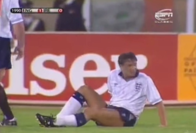 Gary Lineker passou por situação desagradável na Copa do Mundo de 1990