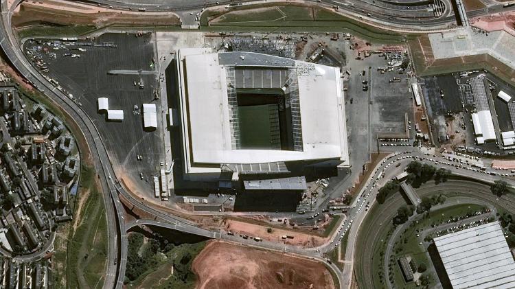 Arena - São Paulo (SP) - Pléiades, © Cnes, Distribuição Airbus DS - Pléiades, © Cnes, Distribuição Airbus DS