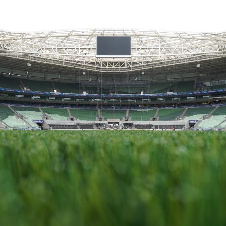 Allianz Parque, estádio do Palmeiras, substitui a grama natural pelo sintético