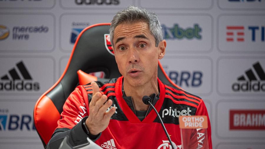 Paulo Sousa, apresentado como técnico do Flamengo - Alexandre Vidal/CRF