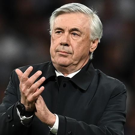 Carlo Ancelotti, técnico do Real Madrid - David Ramos/Getty Images