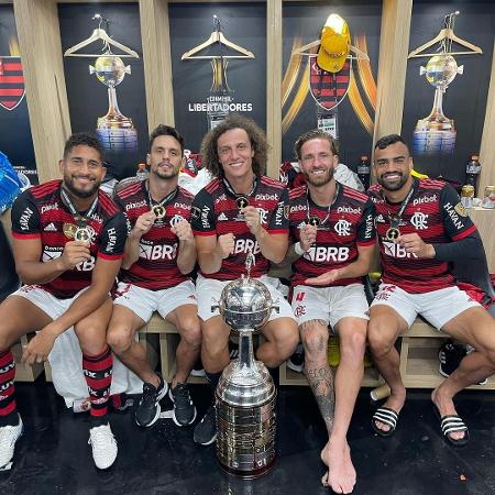 Campeões da Libertadores e da Copa do Brasil, jogadores do Flamengo já têm data para se reapresentar - Reprodução/Instagram