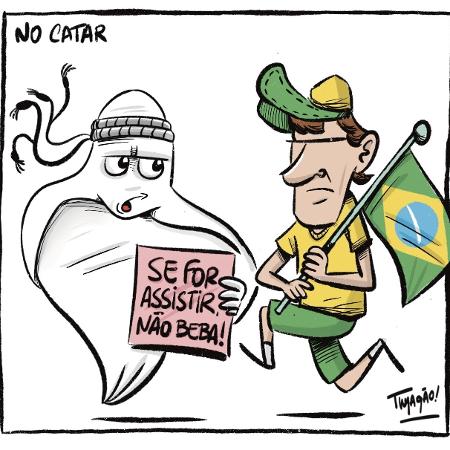 Charge do jornal Diário do Nordeste - Divulgação/Twitter: Diário do Nordeste @diarioonline
