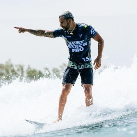 O surfista Italo Ferrira durante a etapa Surf Ranch Pro, da WSL - Aaron Hughes/Getty