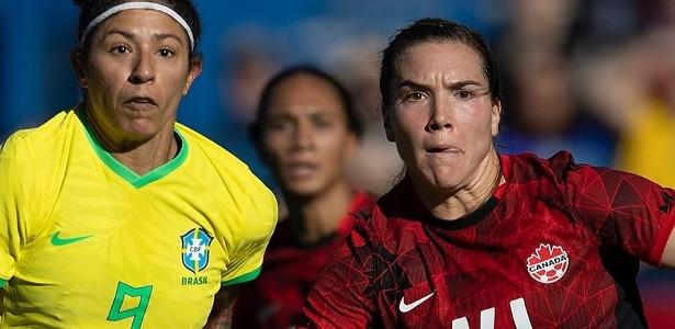 How did the women’s friendly match between Brazil and Canada go?