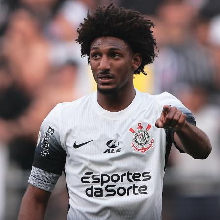 Talles Magno em ação durante Corinthians x Flamengo, duelo do Campeonato Brasileiro Talles Magno em ação durante Corinthians x Flamengo, duelo do Campeonato Brasileiro