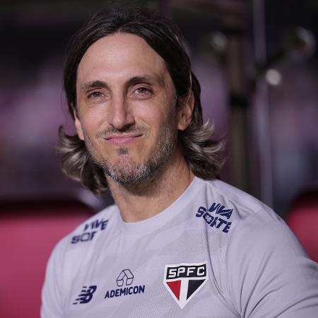 Luis Zubeldía, técnico do São Paulo - Ettore Chiereguini/AGIF