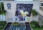 Vini Jr recebe homenagem na fachada da sede da CBF após ser eleito melhor do mundo - Joilson Marconne/CBF