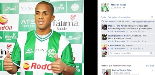 Mailson já defendeu o Caxias e está no rival Juventude - Reprodução/Facebook