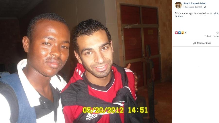 Olheiro afirmou em 2012 que Salah seria estrela e viralizou este ano - Reprodução/Facebook