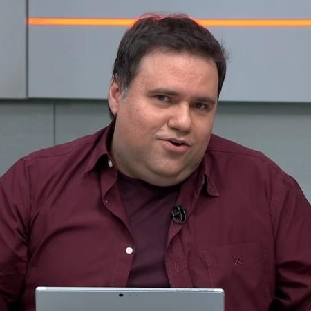 Rodrigo Rodrigues, apresentador do SporTV - Reprodução/SporTV
