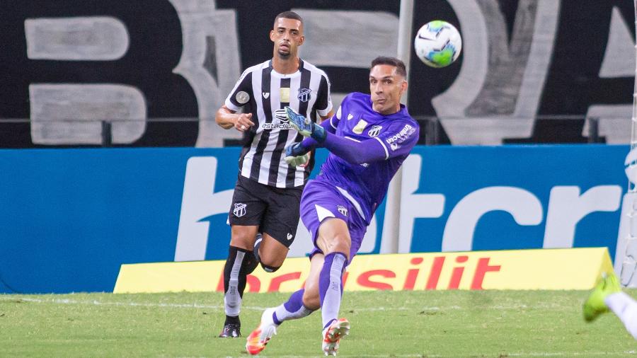 Fernando Prass pendurou as chuteiras em fevereiro de 2021, jogando pelo Ceará - Pedro Chaves/AGIF
