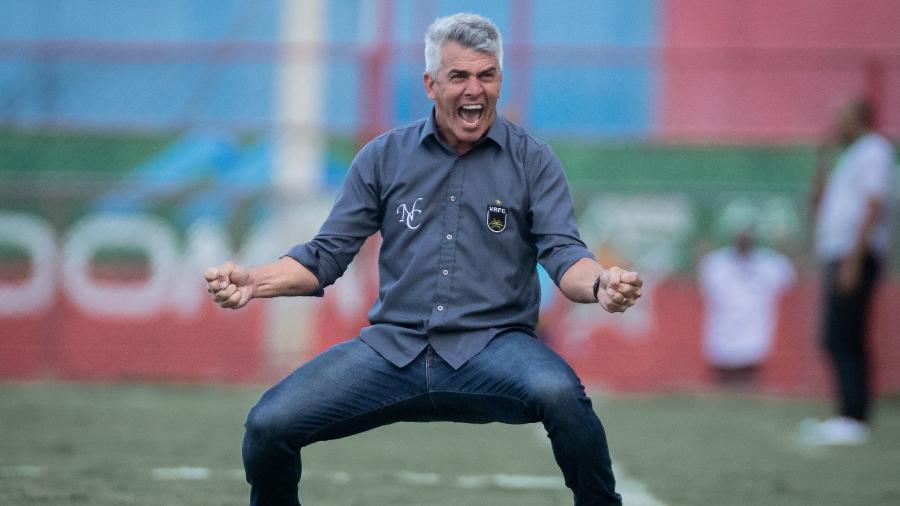 Neto Colucci, técnico do Volta Redonda, quer desafiar o Flamengo no Campeonato Carioca - Caique Coufal/Volta Redonda