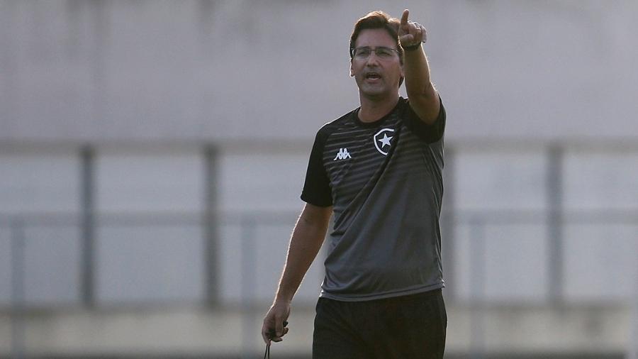 Ricardo Resende, técnico interino do Botafogo - Vítor Silva/Botafogo