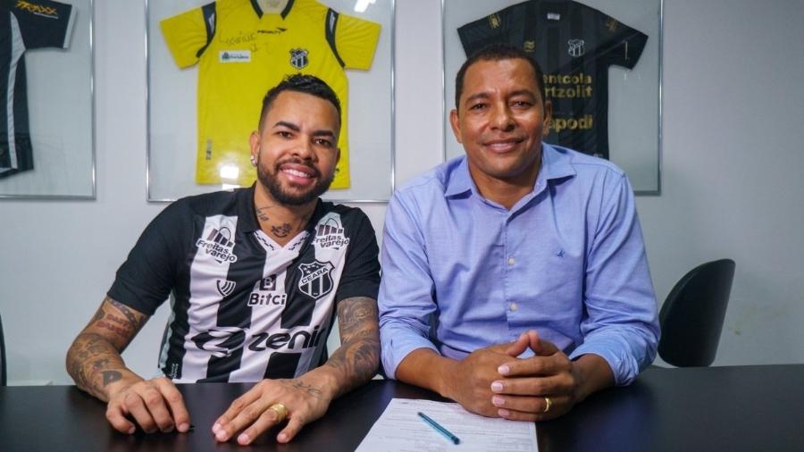 Ceará fecha a contratação do atacante Dentinho - Felipe Santos / Ceará SC