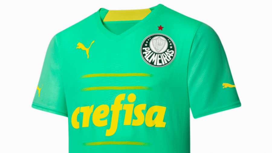 Nova terceira camisa do Palmeiras - Divulgação/Puma