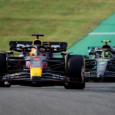 Verstappen, da Red Bull, é seguido por Hamilton, da Mercedes, na sprint race do GP dos EUA
