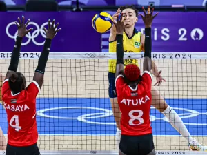 Olimpíadas: Brasil bate Quênia com tranquilidade e vence primeira no vôlei