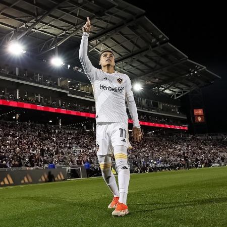 Gabriel Pec superou números de Messi na temporada da estreia na MLS, pelo LA Galaxy