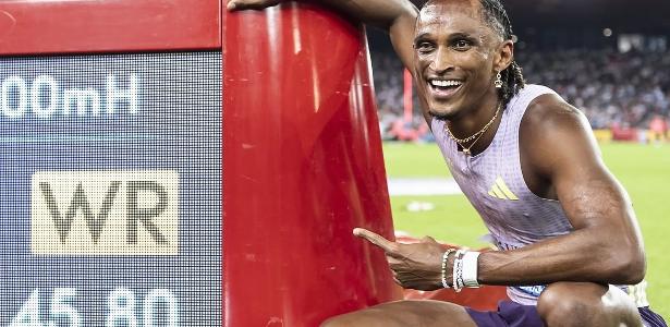 Alison Piu conquista recorde mundial nos 400m com barreiras em Zurique