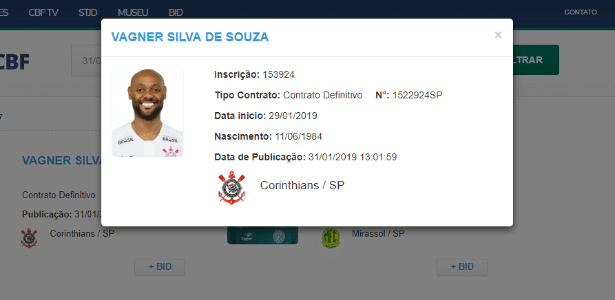 Vagner Love no BID - Reprodução - Reprodução
