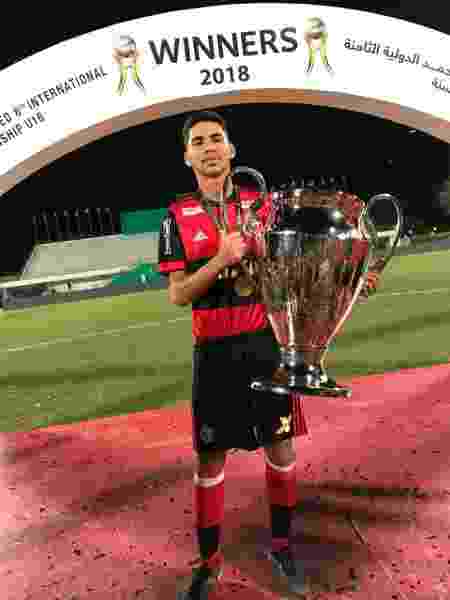 Rykelmo Viana, jogador da base do Flamengo - Reprodução/Facebook - Reprodução/Facebook