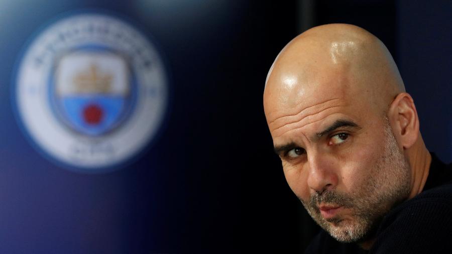 "Acho que ele é o técnico mais autêntico de todos os tempos", elogiou o técnico do City sobre o argentino - Action Images via Reuters/Lee Smith