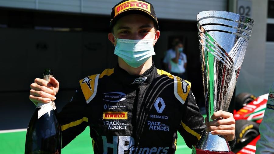 Oscar Piastri, da Prema Racing, venceu a primeira corrida da temporada da Fórmula 3 em 2020 - Divulgação/Fórmula 3