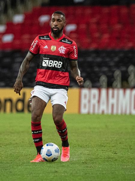 Gerson domina a bola em sua despedida pelo Flamengo - Marcelo Cortes/Flamengo