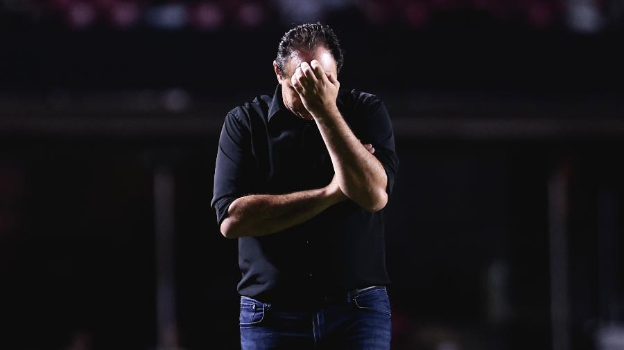 Rogério Ceni durante a partida entre São Paulo e Santo André - Ettore Chiereguini/AGIF